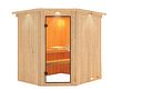 Vorschaubild Karibu Sauna Lilja - 68 mm Systemsauna - 230 Volt Plug & Play inkl. gratis Zubehörpaket im Wert von 126,96€
