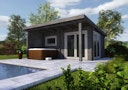 Vorschaubild Infraworld Gartensauna Bella 1 - 70 mm