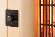 Infraworld Saunasteuerung Saunacontrol T4 für Verdampfer- und Saunaofen sowie 2 VITALlight-Infrarotstrahler (Wandmontage)Zubehörbild