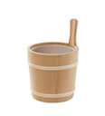 Vorschaubild Infraworld Aufgusseimer 5 l Thermofichte mit Holzring