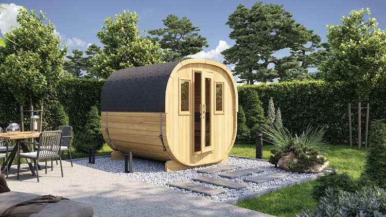 Wolff Finnhaus Cube Saunafass 230 Art 1