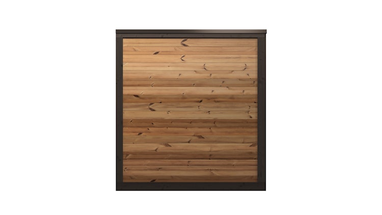 Weka Design Saunahaus Viira 1 mit Thermoholz - 40 mm