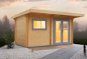 Vorschaubild Infraworld Gartensauna Bella 3 - 70 mm