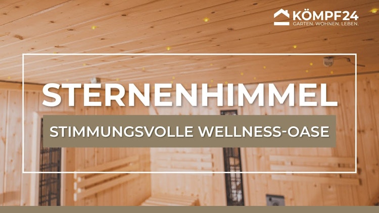 Karibu Sternenhimmel mit Funksteuerung für Innensaunen Karibu Sternenhimmel mit Funksteuerung für Innensaunen