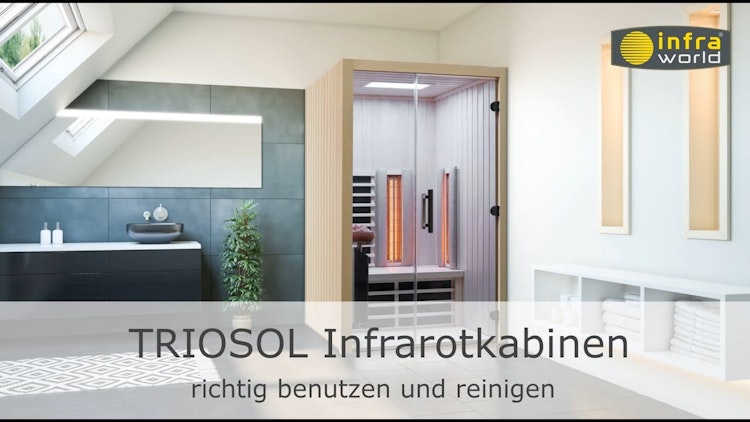 Infraworld Infrarotkabine TrioSol Natura 148 inkl. 5-teiligem gratis Zubehörset Infraworld Infrarotkabine TrioSol Natura 148 inkl. 5-teiligem gratis Zubehörset