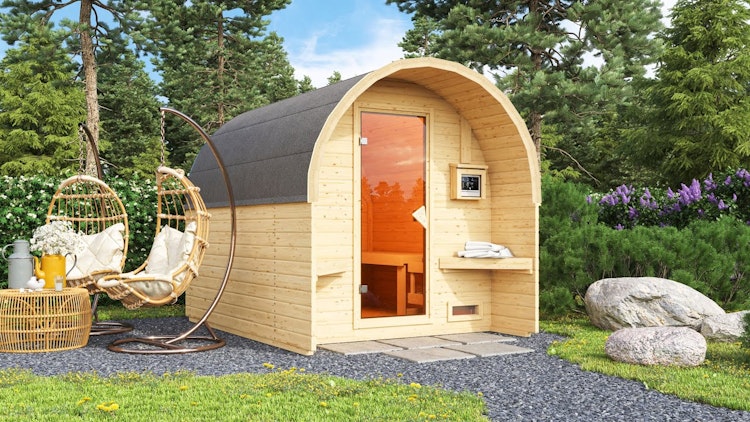 Karibu Gartensauna/Saunafass Fasshaus 2 Karibu Gartensauna/Saunafass Fasshaus 2